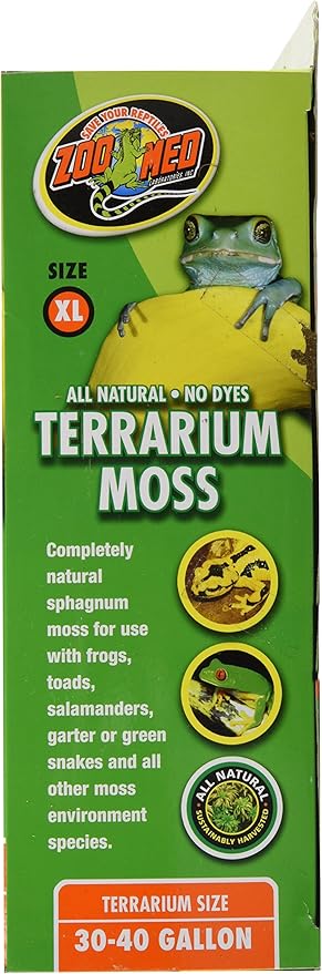 Zoo Med Terrarium Moss 30-40 Gallons