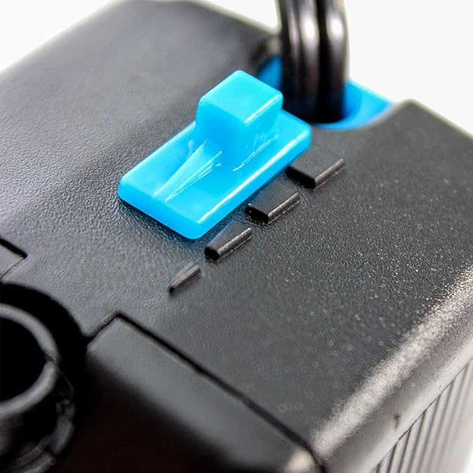 Penn-Plax Cascade 600 Fully Submersible Internal Filter – Provides Physical, Biological, and Chemical Filtration for Aquariums and Turtle Tanks