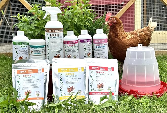 Chick'n Pulmo for Poultry Respiratory Support 16.8 fl.oz ENHANCED poultry RESPIRATORY HEALTH: Encourage optimal respiratory function and enhanced lung health. Help and support with wheezing.