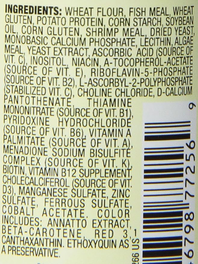 TetraBetta PLUS Floating Mini Pellets, Fish Food with Natural Color Enhancer, 1.2 ounces (Pack of 2)