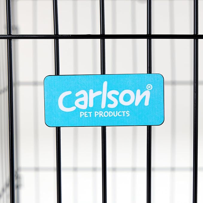 Carlson Pet Products SECURE and FOLDABLE Single Door Metal Dog Crate, Extra Large