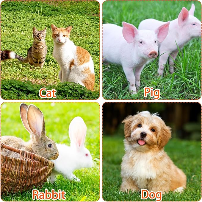 Mini Pig Harness & Leather, Pet Pig Supplies, Adjustable Rope (9 inches long -1/2 inches diameter), Suitable for Small and Medium-sized Pet Pigs(Blue)