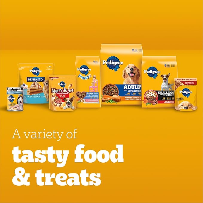 Pedigree Complete Nutrition Adult Small Dog Dry Dog Food, Roasted Chicken, Rice & Vegetable Flavor, 3.5 lb. Bag