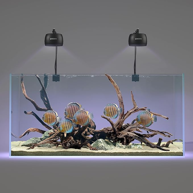 LANDEN Namale Aquarium Sand 44 lbs(12L), Super Natural for Aquarium Landscaping, Cosmetic Sand for Plant Tank, Fine Grain Natural Color River Sand for Freshwater or Blackwater Biotope Tank