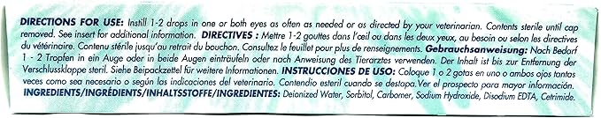 Pet Eye Lube Lubricant 20 Gram Two Pack