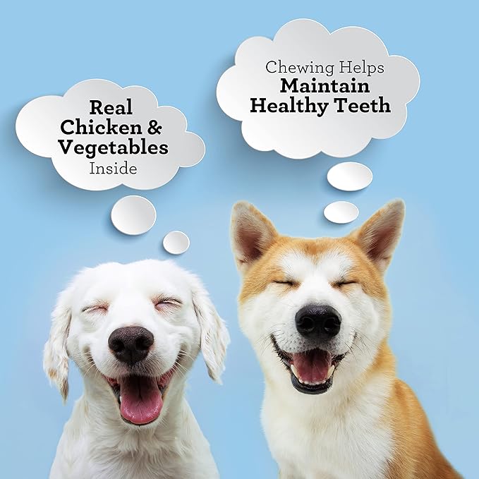 SmartBones No Artificial Colors or Preservatives Pretzel-Style Chews, Treat Your Dog to a Fun Shapped Rawhide-Free Chew , 8 Stick ( Pack of 24). Total :192