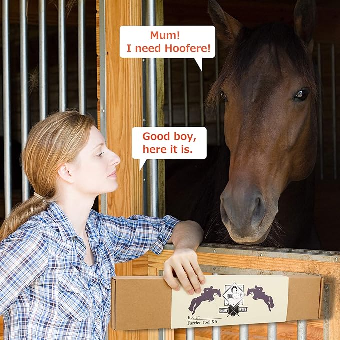 Professional Farrier Tool Kits Hoof rasp hoof Nippers hoof Knife 3 in 1 for Farriers, Veterinarians, and Horsemen