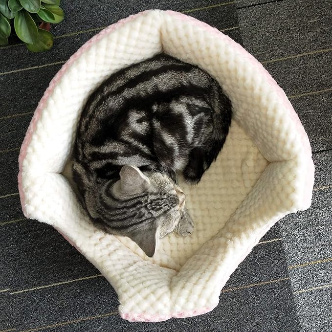 Cat Bed, Cat Self Warming Bed & Sofa, Pink