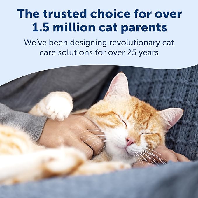 PetSafe ScoopFree Clumping Automatic Self Cleaning Cat Litter Box for Clumping Litter – Superior Odor Control – Never Scoop Litter Again – for Single and Multi-Cat Households