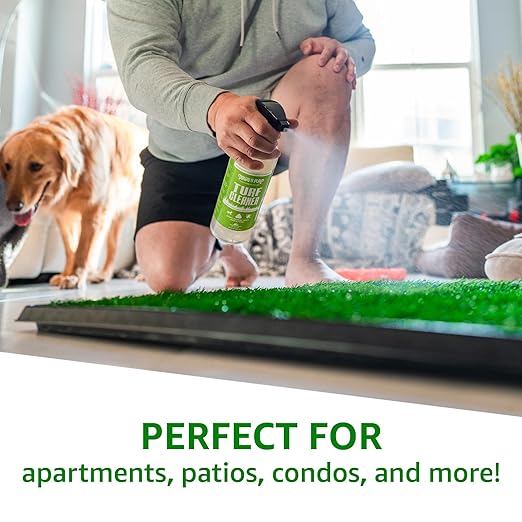 Turf Cleaner - Cleans and Deodorizes Fake Grass | Turf Cleaner for Dog Grass Pad/Artificial Grass Cleaner | Turf Cleaner for Pet Urine - 96 Fl Oz (Pack of 3)