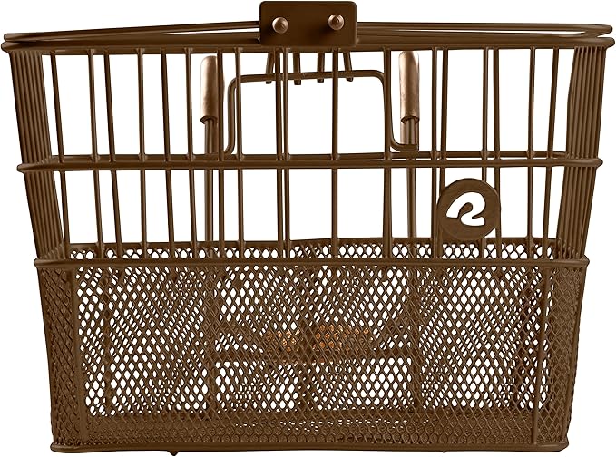 Retrospec Rover Waggin' Pet Bike Trailer - Small & Medium Sized Dogs Bicycle Carrier - Foldable Frame with 16 Inch Wheels - Non-Slip Floor & Internal Leash