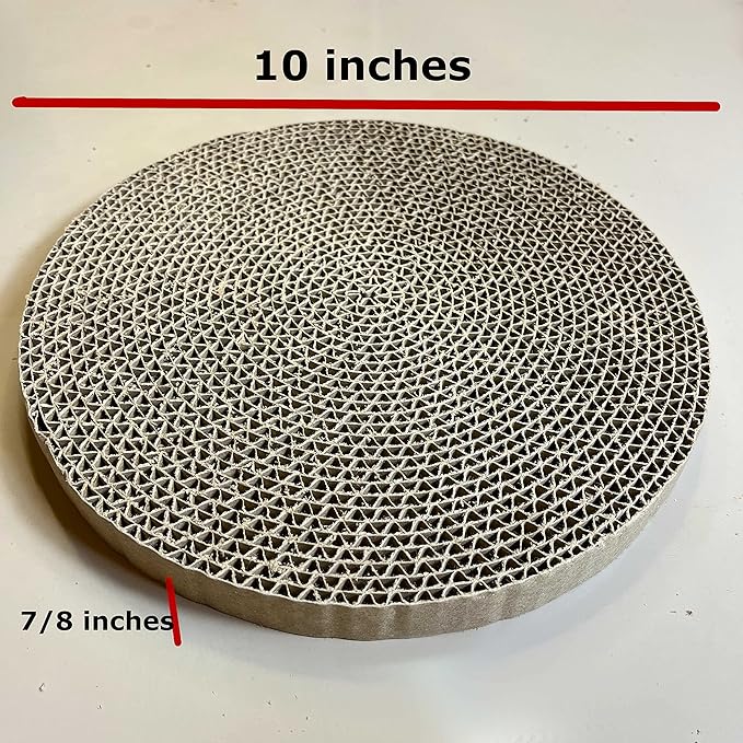 Cat Scratch Pads, Cat Scratcher Cardboards, Scratching Pads, Replacements, Insert, Round - 6-Pack