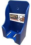 Durable Plastic Salt Block Holder for Horses Made in Canada (Blue)