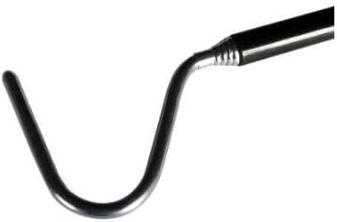 Premium Extra Long Collapsible Stainless Steel Snake Hook Extends to 39 inches, Catch and Handle Corn Snakes, Kingsnakes, Rosy Boas, Ball Pythons and Other Small Snakes Up to 2 Pounds