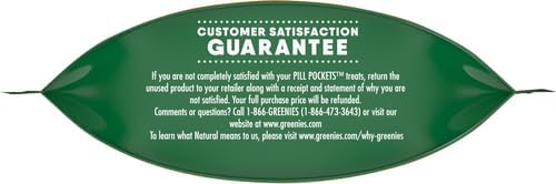 Greenies Feline Pill Pockets for Cats Natural Soft Cat Treats, Chicken Flavor, 3 oz. Pack (85 Treats)