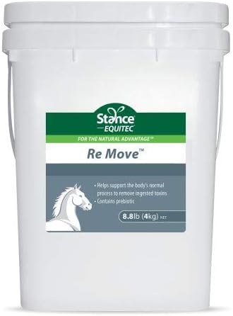 Equitec Re Move - Horse Supplements That Support The Body's Normal Process to Remove Ingested Toxins, Contains Probiotics - 8.8 lb