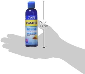 API PIMAFIX bordeaux mixture Freshwater and Saltwater Fish Remedy 4-Ounce Bottle (10G) , Black