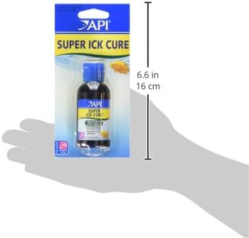 API LIQUID SUPER ICK CURE Freshwater and Saltwater Fish Medication Bottle, 1.7 oz (12A)