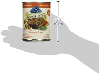 Blue Buffalo Blue's Stew Grain Free Natural Adult Wet Dog Food, Hunter's Stew 12.5 oz cans (Pack of 12)