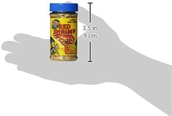 Zoo Med Large Sun-Dried Red Shrimp Aquatic Turtle Food, 0.5 oz.