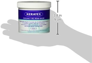 Keratex Coconut Oil Hoof Balm, 400g, Clear (Model: KCOHB CL)