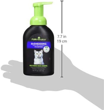 FURminator deShedding Shampoo For Cats, Helps Reduce Excess Shedding, 8.5 oz