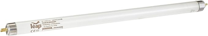 Leap Habitat Terrarium T5 HO Reptile, Amphibian UVB Bulb 5.0 (12", 8, Watts)