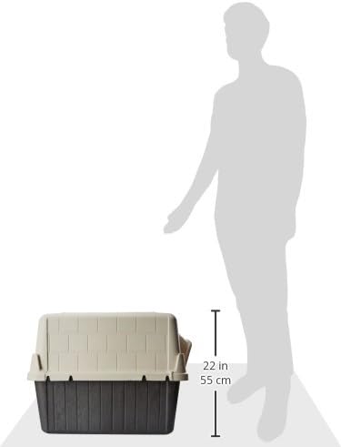 Petmate Aspen Pet Outdoor Dog House, Medium, For Pets 25 to 50 Pounds