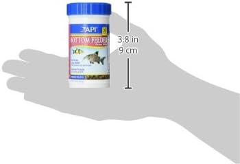 API BOTTOM FEEDER PELLETS with SHRIMP Fish Food 1.3-Ounce Container (Pack of 2)