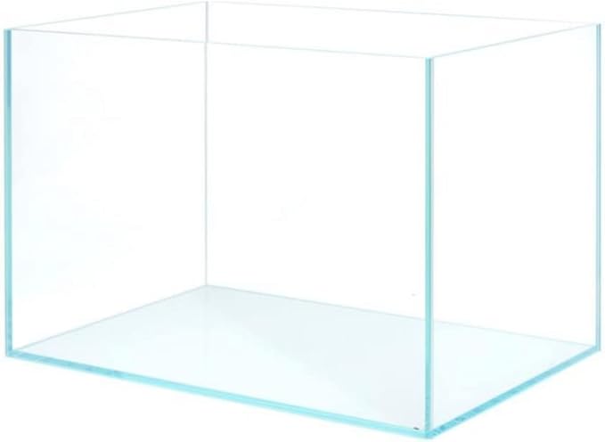 Small Nano Tall Rimless Tank, Small Glass Fish Tank, Small Betta Fish Tank, Small Aquarium, min Aquarium, Betta Tank (2.85 Gallon 11.8x6.7x7.8inch/30x17x20cm)