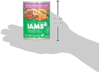 lams ProActive Health Adult Dog Chunks with Beef & Vegetables in Gravy Premium Dog Food 12.3 Oz