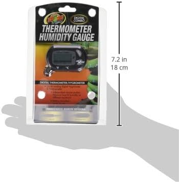 Zoo Med Labs Digital Thermometer Humidity Gauge, Single (TH-31)