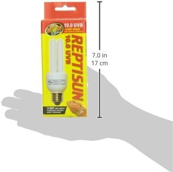 Zoo Med 25157 Reprising 10.0 UVB Compact 13W Fluorescent Lamp, Mini