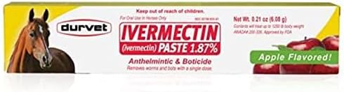 Ivermectin Paste - Horse Wormer 1 Tube 6.08 Grams (3-Pack)