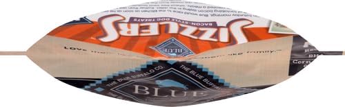 Blue Buffalo Sizzlers Natural Bacon-Style Soft-Moist Dog Treats, Cheddar Pork 15-oz bag