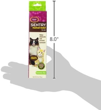 Sentry Hairball Relief for Cats,Malt Flavor,4.4 Ounces