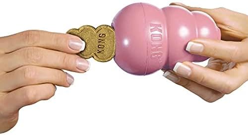 KONG - Snacks - All Natural Dog Treats Classic Rubber Toys - Puppy Recipe for Large Puppies (11 Ounce)
