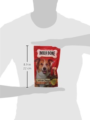 Milk-Bone Soft & Chewy Chicken Recipe Dog Treats, 5.6-Ounce (Pack Of 5)