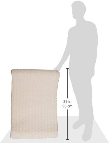 Furhaven Orthopedic Dog Bed for Large/Medium Dogs w/ Removable Washable Cover, For Dogs Up to 38 lbs - Ultra Plush Faux Fur & Suede Luxe Lounger Contour Mattress - Cream, Large