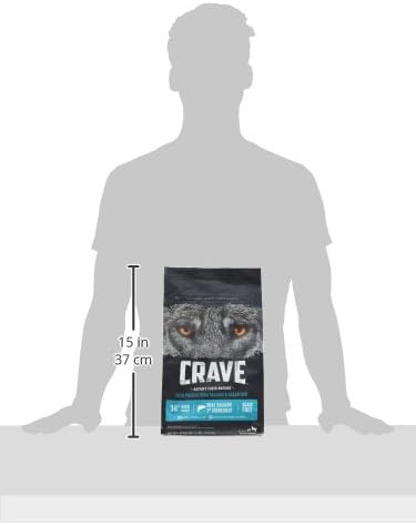 CRAVE Grain Free High Protein Adult Dry Dog Food, White Fish & Salmon, 4 lb. Bag