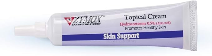 Zymox Topical Cream with 0.5% Hydrocortisone for Dogs and Cats, 1oz