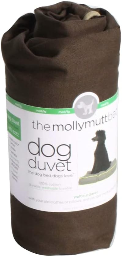 Molly Mutt Small Dog Bed Cover - Landslide Print - Measures 22"X27"X5"- 100% Cotton - Durable - Breathable - Sustainable - Machine Washable Dog Bed Cover