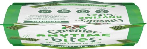 Greenies Anytime Bites Dog Treats, Original Flavor, 10.3 oz. Bag