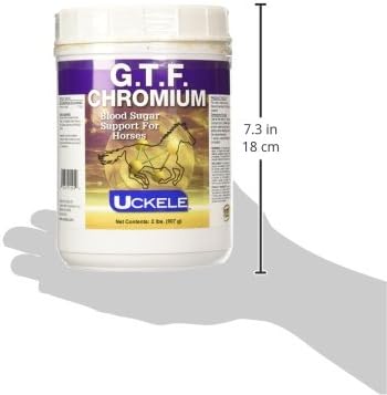 Uckele G.T.F. Chromium Horse Supplement - Equine Vitamin & Mineral Supplement - 2 pound (lb)