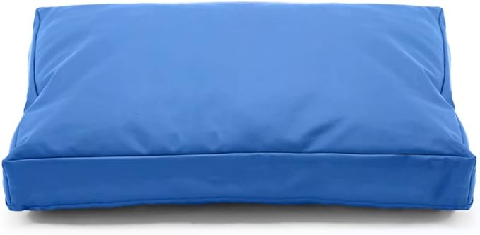 Dog Bed Cover 36Lx27Wx4H Inch.Waterproof Heavy Duty Durable Oxford Dog Bed Replacement Covers with Zipper.Washable Removable Pet Bed Mattress Protector Cover.Blue,Cover Only.