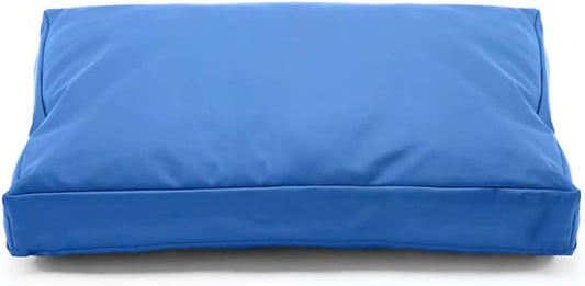 Dog Bed Cover 36Lx27Wx4H Inch.Waterproof Heavy Duty Durable Oxford Dog Bed Replacement Covers with Zipper.Washable Removable Pet Bed Mattress Protector Cover.Blue,Cover Only.