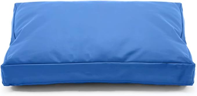 Dog Bed Cover 20Lx15Wx3H Inch.Waterproof Heavy Duty Durable Oxford Dog Bed Replacement Covers with Zipper.Washable Removable Pet Bed Mattress Protector Cover.Blue,Cover Only.
