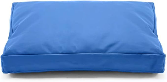 Dog Bed Cover 20Lx15Wx3H Inch.Waterproof Heavy Duty Durable Oxford Dog Bed Replacement Covers with Zipper.Washable Removable Pet Bed Mattress Protector Cover.Blue,Cover Only.