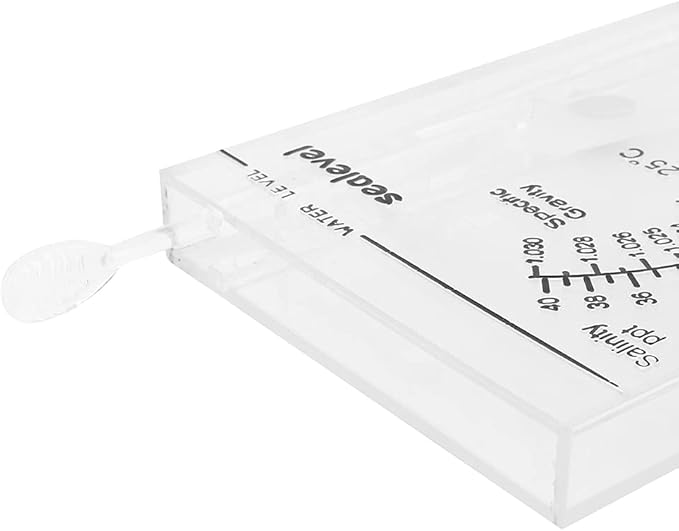 Salt Water Salinity Meter Saltwater Hydrometer Accurate Automatic Hydrometer Salt Water Salinity Meter for Fish