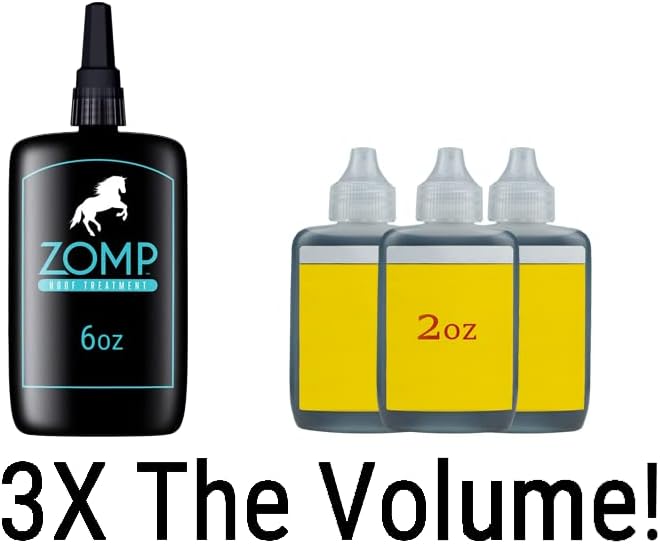 Zomp Liquid Hoof Thrush and White Line Treatment for Horses: Effective for Thrush Relief and Prevention on All Hooved Animals